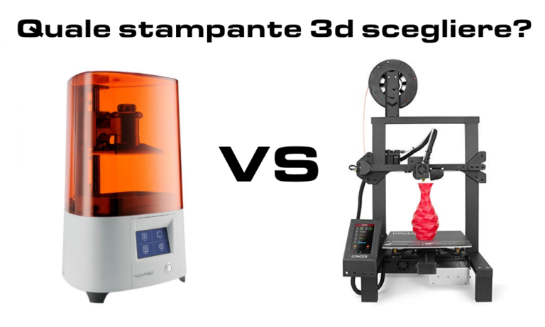 Quale stampante 3d scegliere? A resina o a filamento?