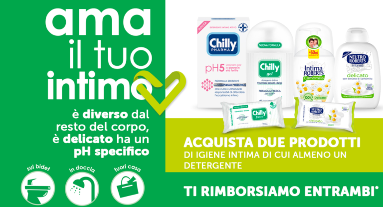 Cashback Chilly e Roberts “Ama il tuo intimo”