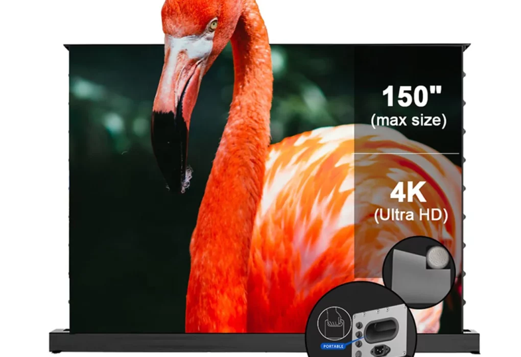 Recensione WUPRO ALR 100″ – Schermo Motorizzato ALR da Pavimento per Home Theater